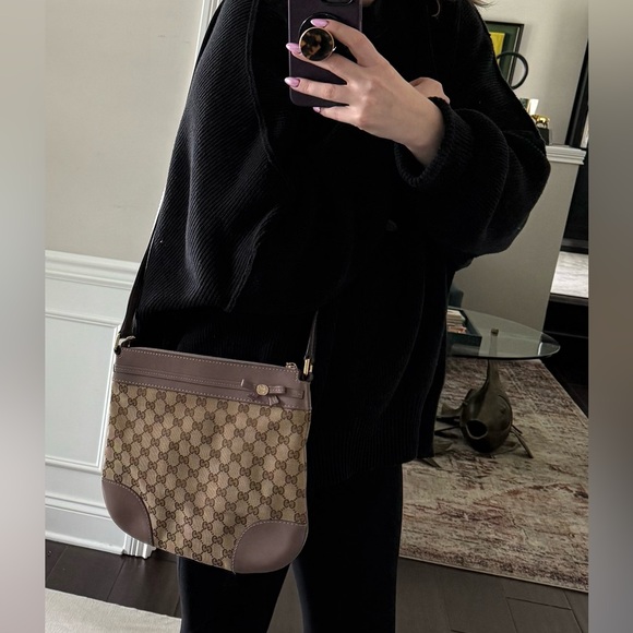 Gucci Mayfair Messenger Bag GG Canvas - Picture 15 of 16